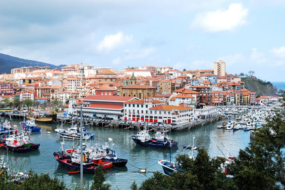 Fishing Village of Bermeo, Basque Country, Spain md