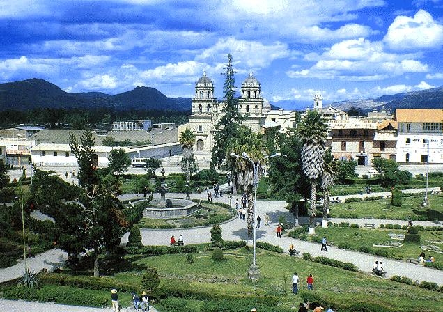 Plaza de Armas Cajamarca, Peru