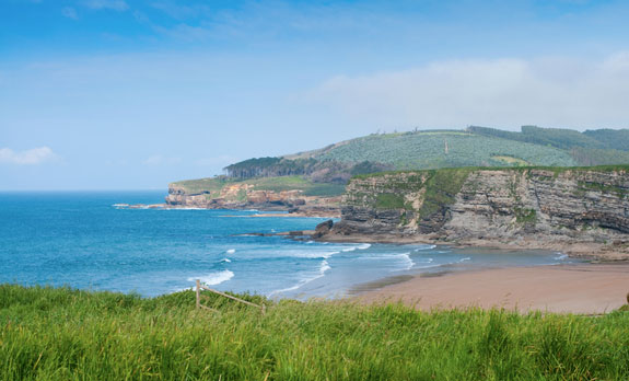 Wild Beach of Langre, Cantabria, Spain md