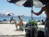 Playa on Island Tortuga - Beachcomber Pete