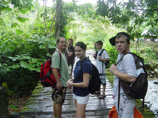 In search of waterfalls Ojochal Costa Rica Beachcomber Pete