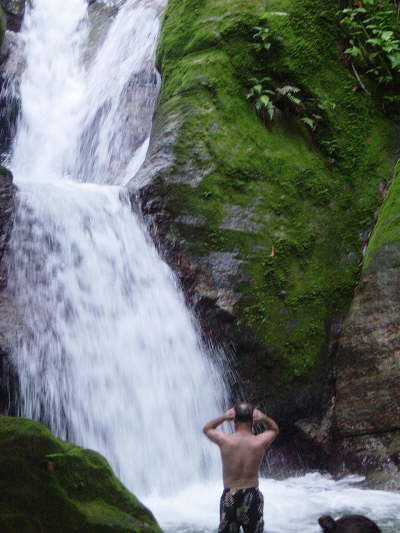 Waterfalls found Ojochal Costa Rica Beachcomber Pete