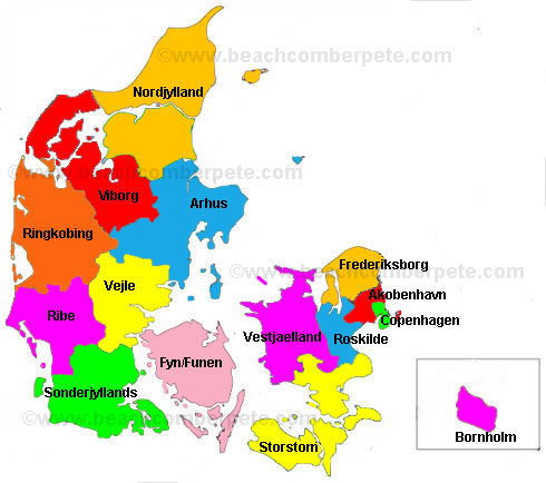 Denmark-map