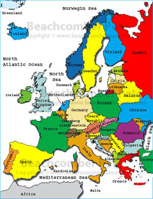 Europe Map md