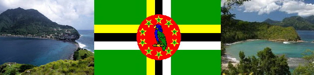 Dominica Flag and Country