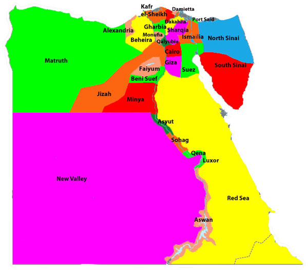 Egypt Map