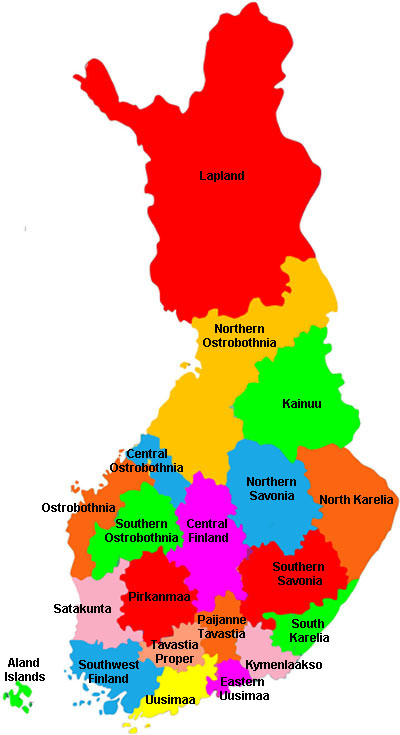 Finland Map