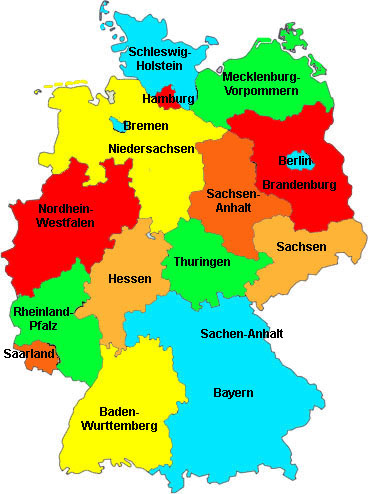 Germany Map Germany Map