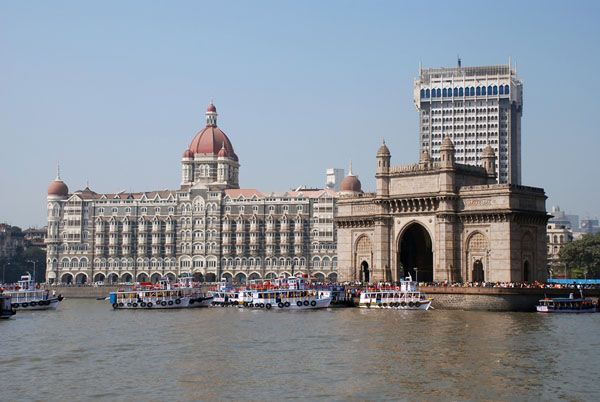 The Gateway of India monument in Mumbai India