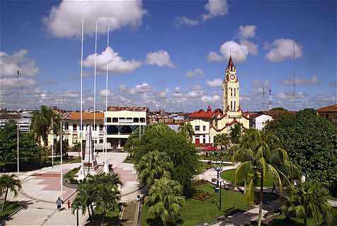 Plaza de Armas Iquitos Peru