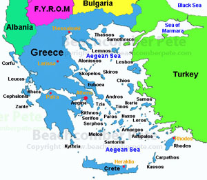 Map of Greece md