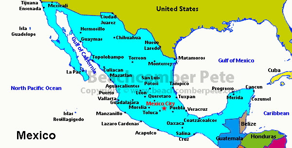 Mexico Map