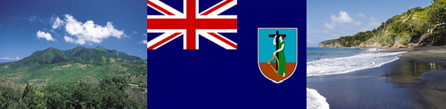Montserrat Flag and Country