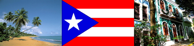 Puerto Rico Flag and Country