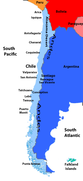 Chile-Map Chile-Map