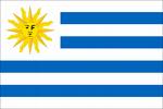 Uruguay Flag - Beachcomber Pete Travel Adventures