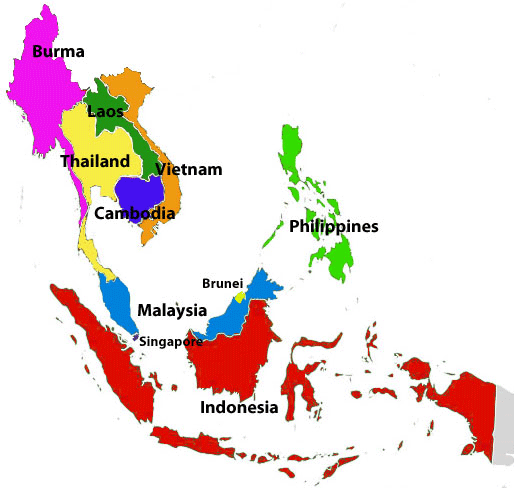 Southeast-Asia-Map
