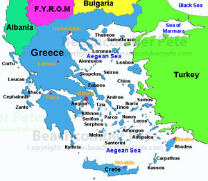 Map of Greece md