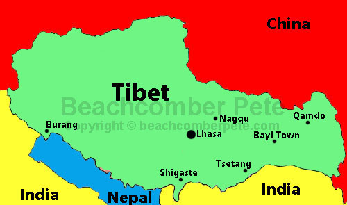 Tibet Map