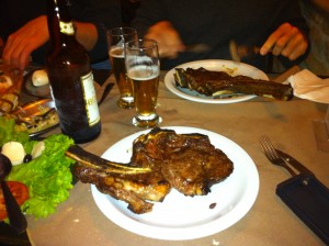 Nice 12 Dollar Steak in Sao Paulo Brazil