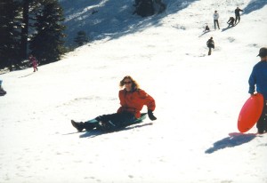 A day of Sledding