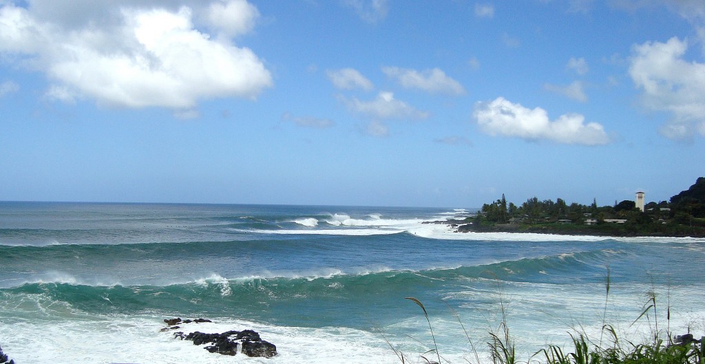 Winter Waves at Waimea, Hawaii