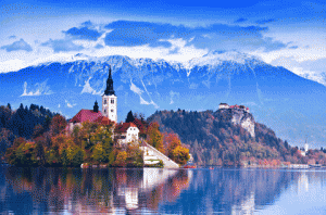 Lake Bled, Slovenia, Europe