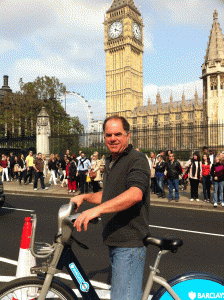 Pete Bike Riding London