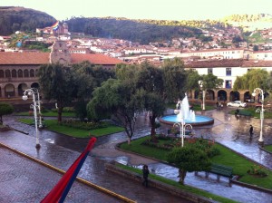 Plaza Regocijo (Happy Park) Cusco Peru