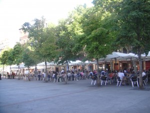 Plaza Santa Ana, Madrid Spain