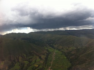 Rolling Hills Peruvin Andes