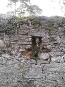 Stone Wall On Derry Property, Ireland