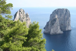 Rock Faraglioni, Capri, Italy