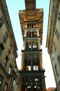 Santa Justa Elevator Lisbon Portugal