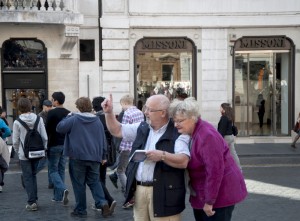 Tourist in Rome