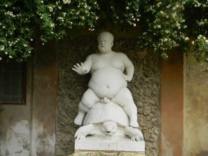 Dwarf Morgante, Boboli Gardens, Florence Italy