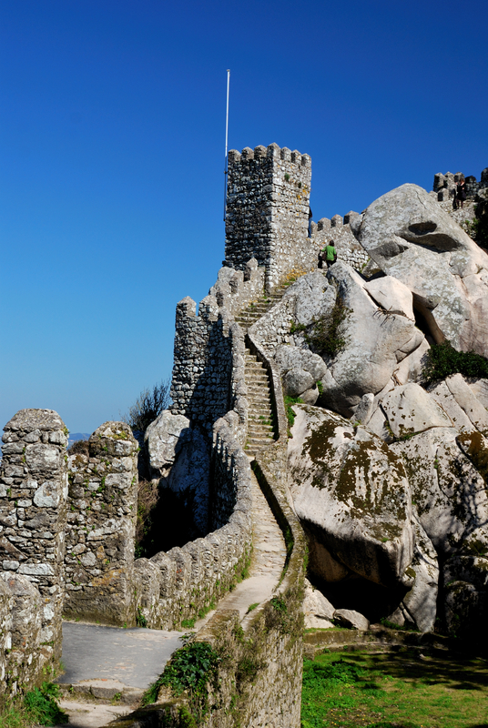 Moors Castle Walls, Sintra, Portugal