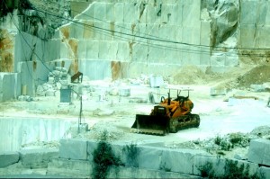 The Quarries of Carrara, Italy