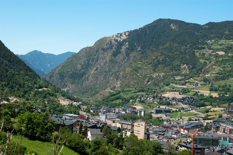 Andorra Pyrenees near Andorra la Vella