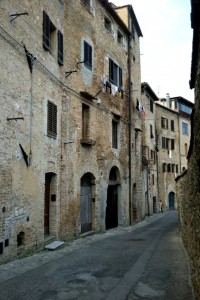 Old buildings of San Gimignano, Italy