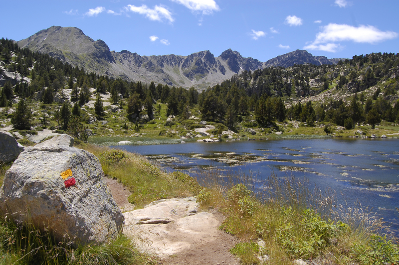 Pessons lakes in Andorra