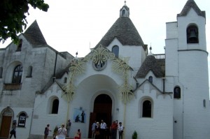 San Antonio Church Alberobello, Puglia, Italy