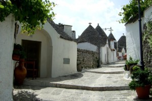 Trulli in Rione Aia Piccola district, Puglia, Italy