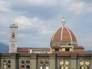 Dumo from Uffizi, Florence, Italy