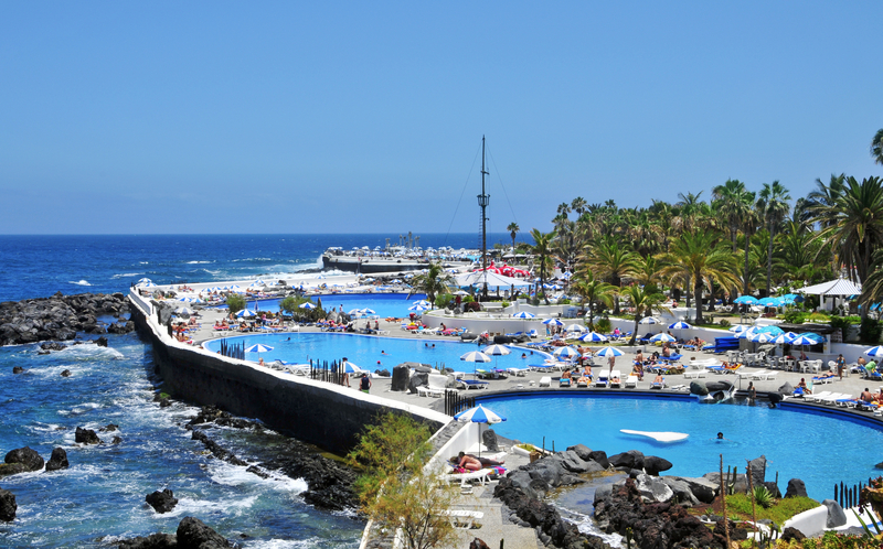 Lago Martiannez, Puerto de Santa Cruz, Tenerife, Spain