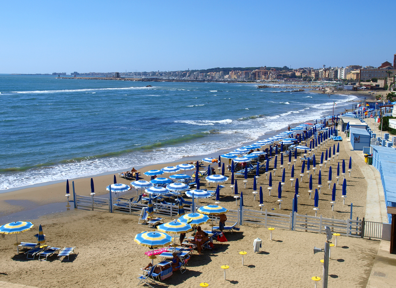 Nettuno beach, Lazio, Italy