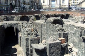 Roman Amphitheatre, Catania, Sicily, Italy