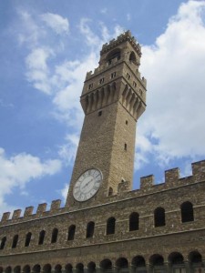 Uffizi Clock Tower, Florence, Italy