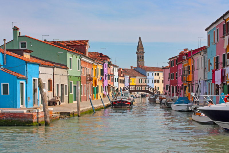 Colorful Houses of Burano, Italy