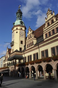 Old town hall , Altes Rathaus, Leipzig, Germany